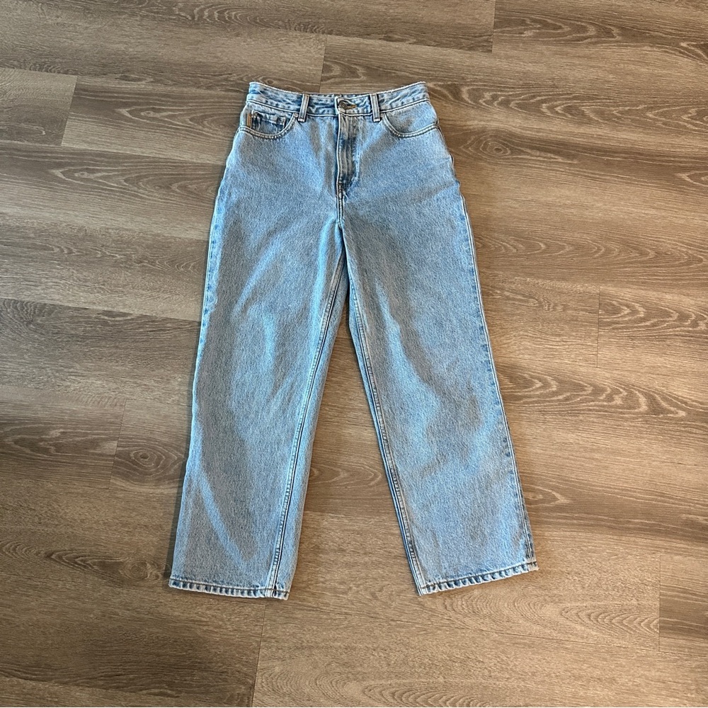 Ganni Straight Leg Tapered Jeans